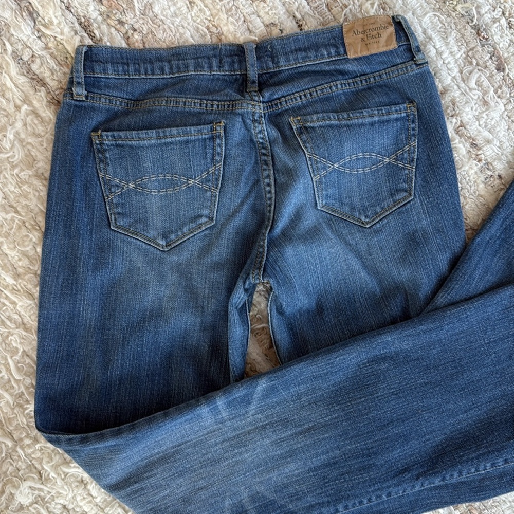 Vintage Abercrombie & Fitch Jeans Bootcut Size 0 - Picture 6 of 7